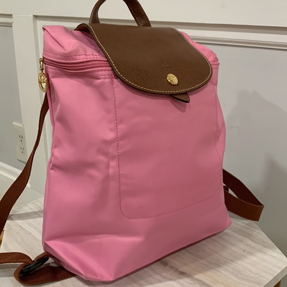 Longchamp Handbags - Longchamp Small Le Pliage Nylon Backpack